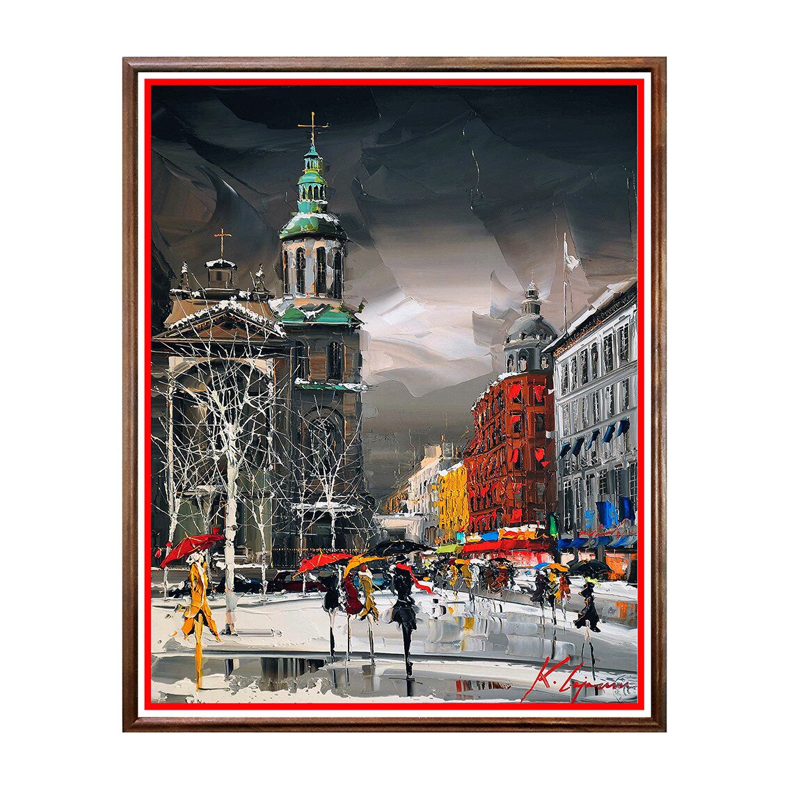 Tablou Poster, Luminile Orasului - LO-026, 40 x 50 cm