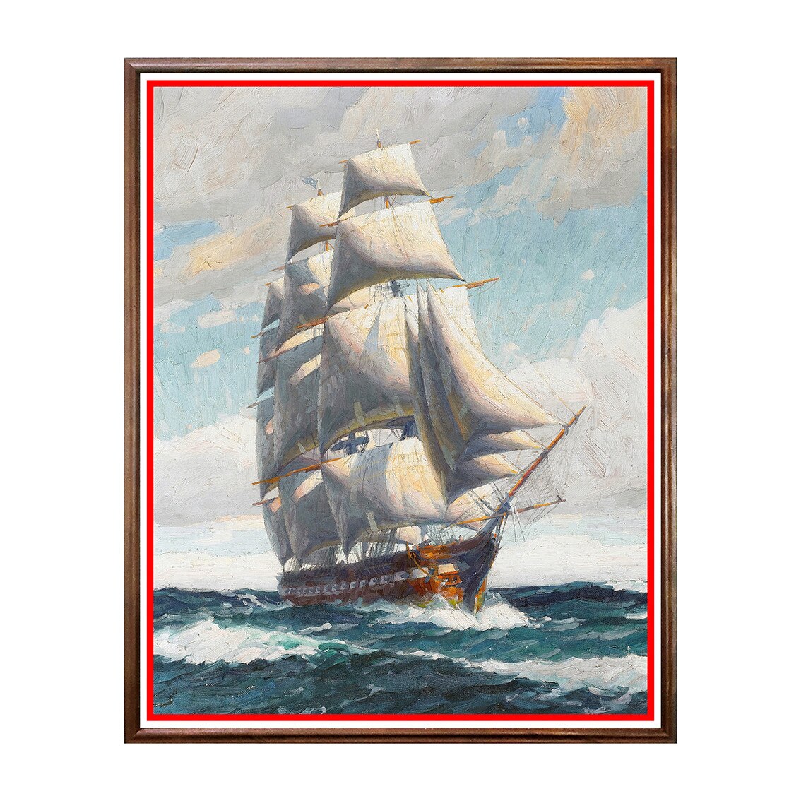 Tablou Poster, Peisaj Marin - PSM-056, 40 x 50 cm