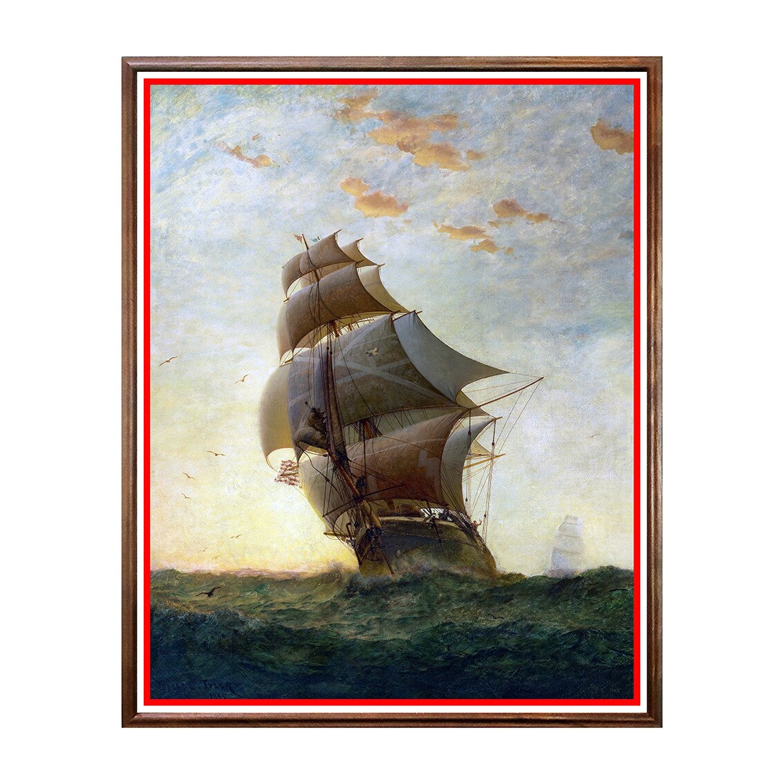 Tablou Poster, Peisaj Marin - PSM-051, 40 x 50 cm