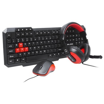 Set de gaming 3 in 1, BLOW V3, Tastatura + mouse + casti Set de gaming 3 in 1, BLOW V3, Tastatura + mouse + casti