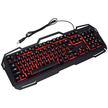 Tastatura gaming cu LED, Blow, Negru Tastatura gaming cu LED, Blow, Negru