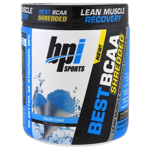 Aminoacizi, BPI SPORTS - BEST BCAA SHREDDED, 275g, con de zapada