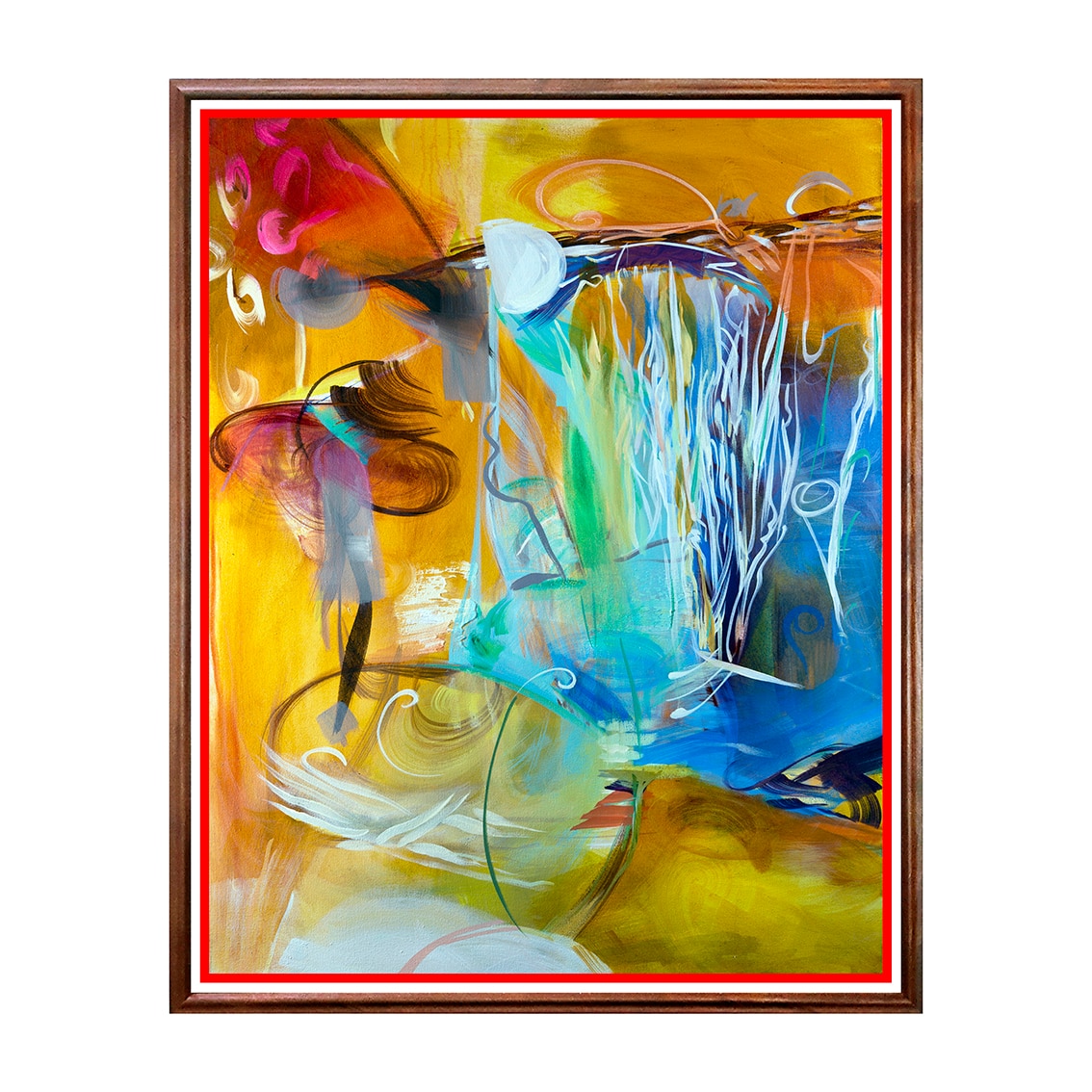 Tablou Poster, Arta Abstracta - ATA-081, 40 x 50 cm