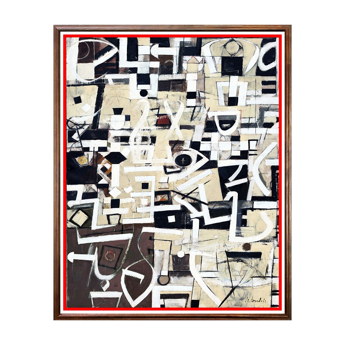 Tablou Poster, Arta Abstracta - ATA-012, 40 x 50 cm