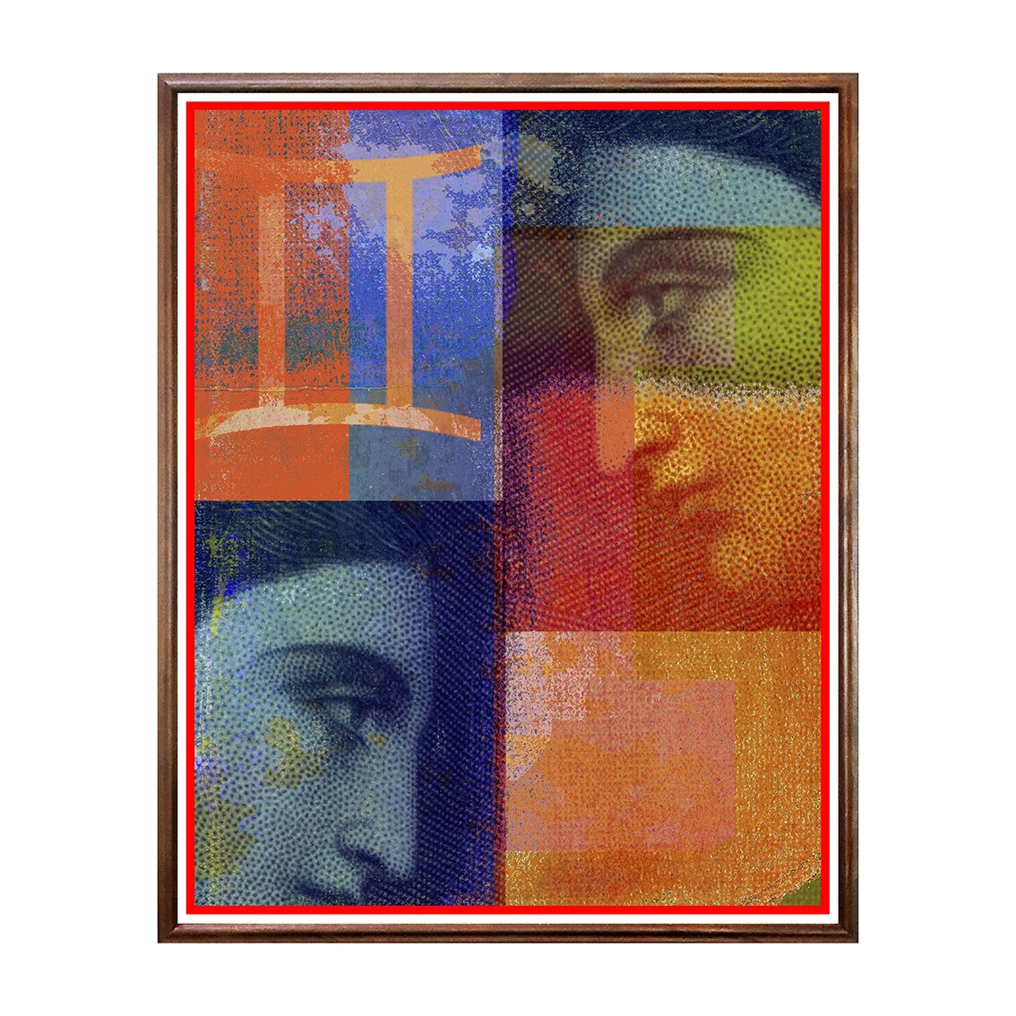 Tablou Poster, Colaj Artistic - CA-027, 40 x 50 cm