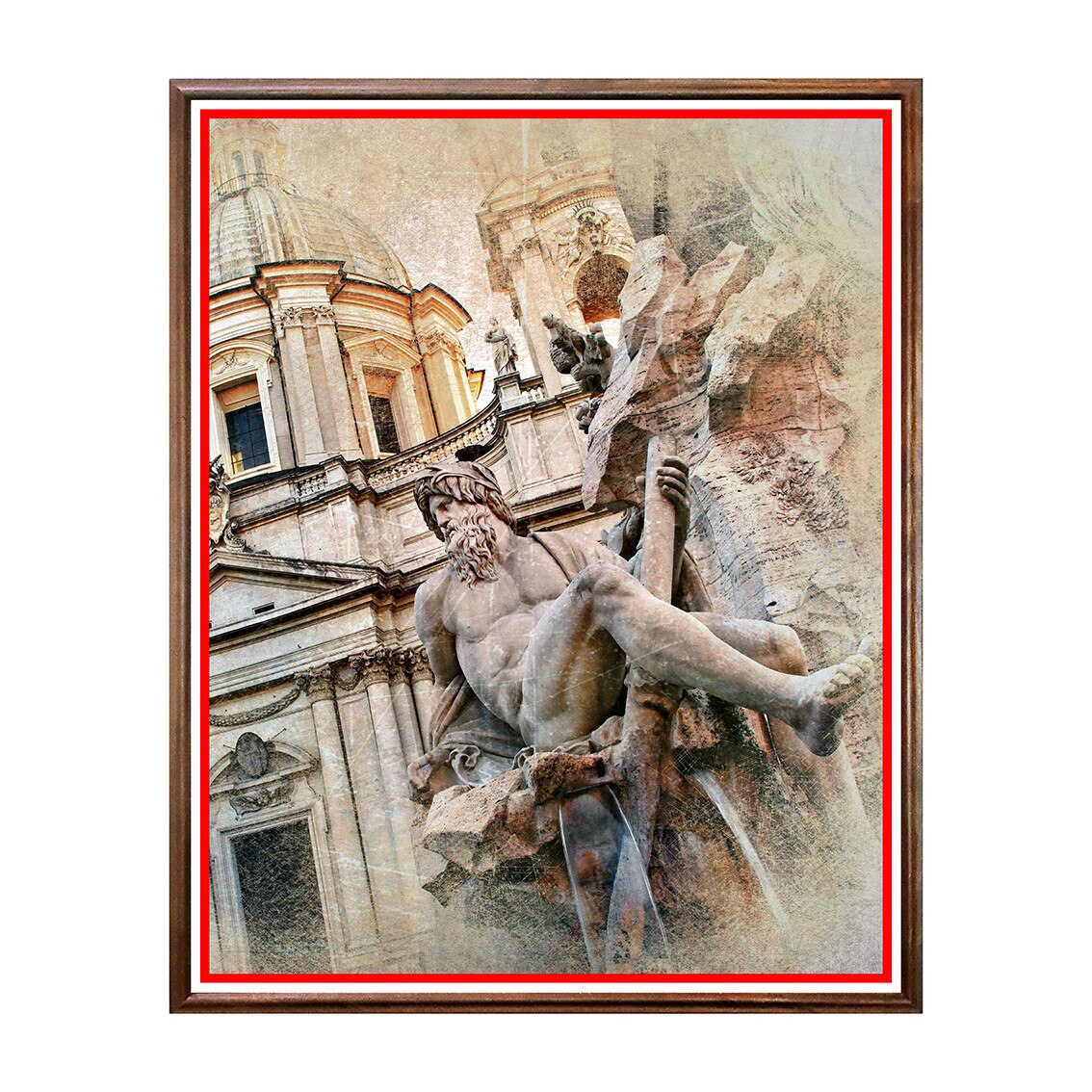 Tablou Poster, Colaj Artistic - CA-038, 40 x 50 cm