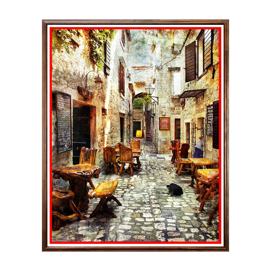 Tablou Poster, Colaj Artistic - CA-051, 40 x 50 cm