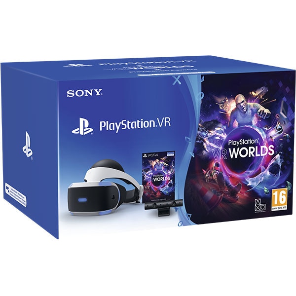 lovi cu pumnul Coreea Gumă  Casca cu ochelari Sony Playstation VR pentru PlayStation 4 + Camera + VR  Worlds - eMAG.ro