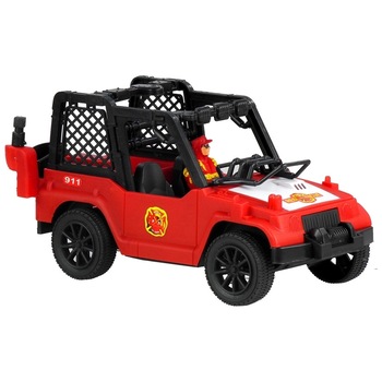 Set de pompieri Malipen cu vehicule si figurine Set de pompieri Malipen cu vehicule si figurine