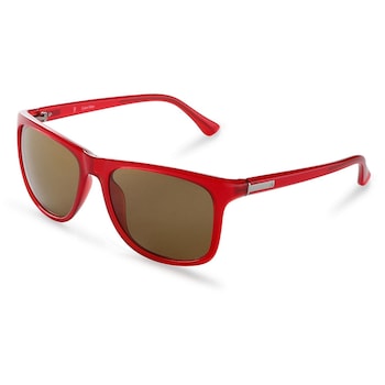 Ochelari de soare dama Calvin Klein Rectangle Shiny Red/Brown CK3160S-075 Ochelari de soare dama Calvin Klein Rectangle Shiny Red/Brown CK3160S-075