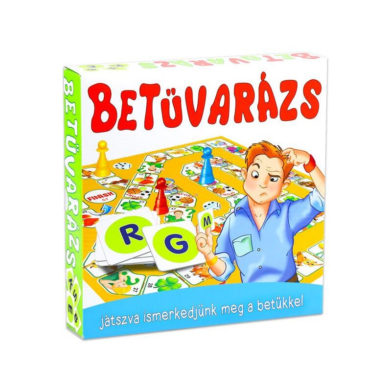 Joc de societate D- Toys Magia literelor in limba maghiara