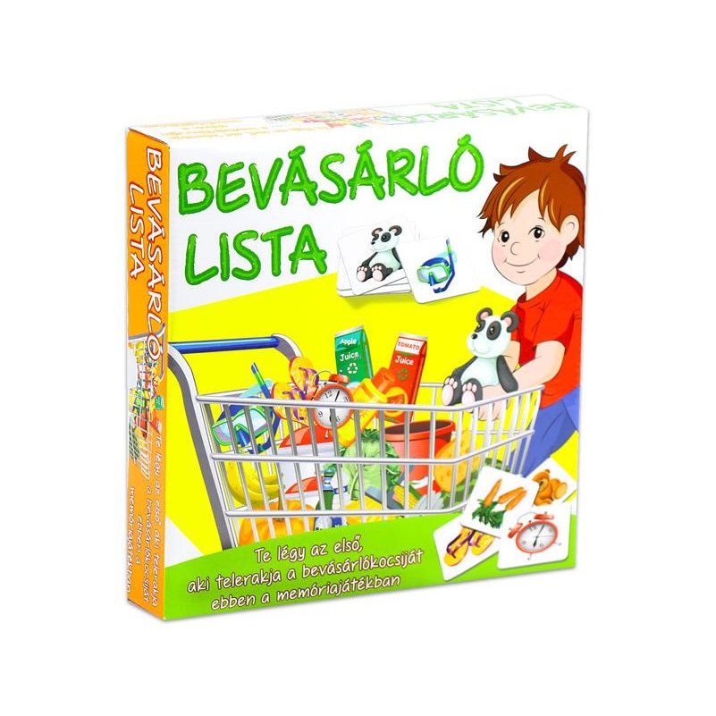 Joc de societate D-Toys Lista de cumparaturi in limba maghiara
