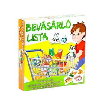Joc de societate D-Toys Lista de cumparaturi in limba maghiara Joc de societate D-Toys Lista de cumparaturi in limba maghiara