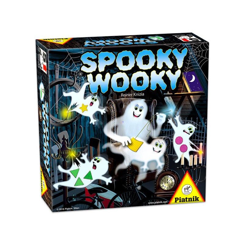 Настолна игра Piatnik Spooky Wooky на унгарски език Emagbg