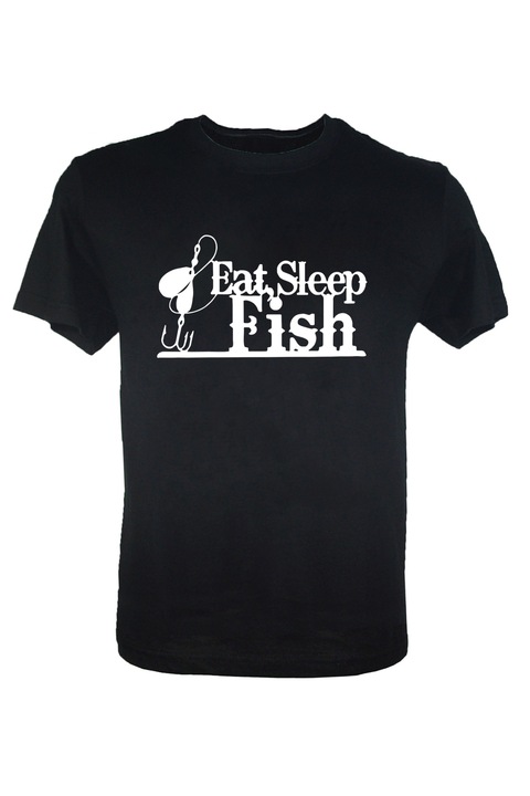 Тениска Eat Sleep Fish