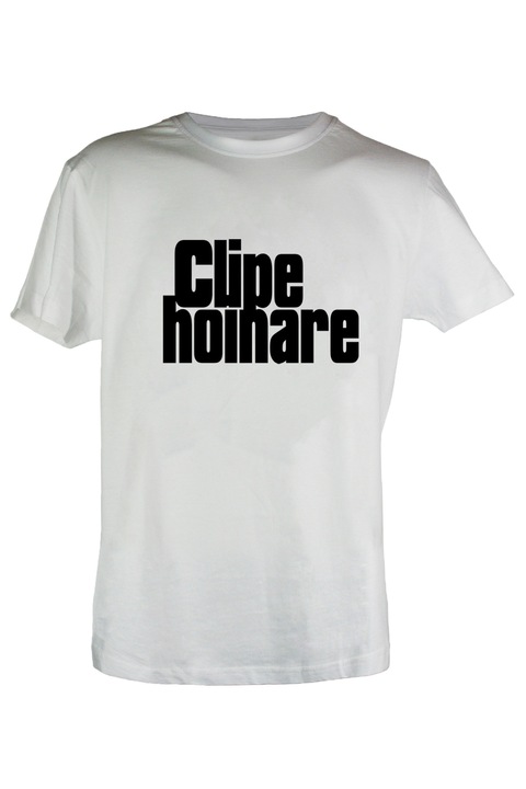 Tricou Clipe Hoinare, Alb