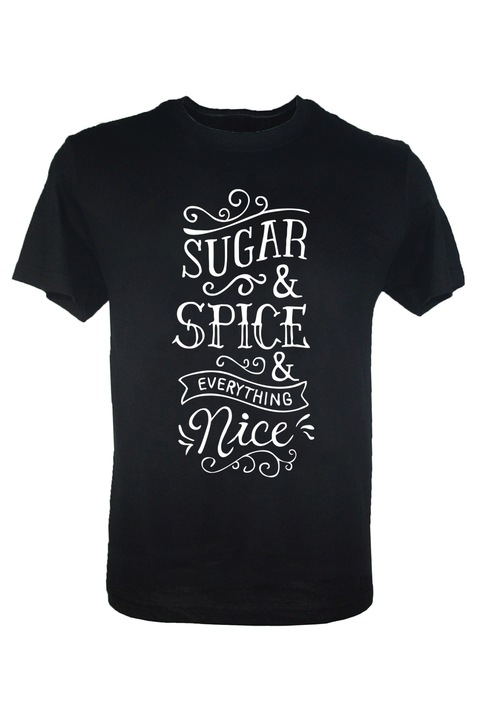 Tricou Sugar Spice, Negru