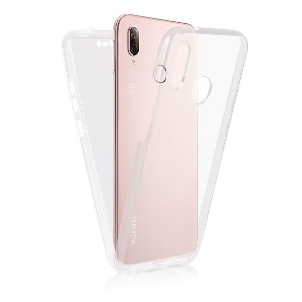 Husa 360° Premium (Fata&Spate) pentru Huawei P20 Lite, Transparent