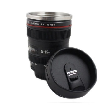 Cana termos in forma de obiectiv foto, iZowe, inox, capacitate Cana termos in forma de obiectiv foto, iZowe, inox, capacitate