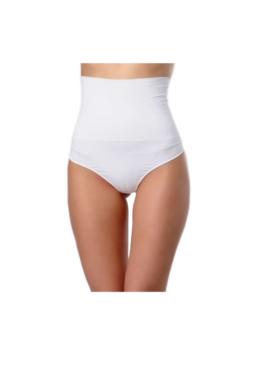 Burtiera tanga NBB inalta, Alb, Alb