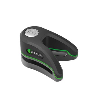 Blocator disc frana Citadel Chicago CBR 12/K, bolturi din otel de 12 mm, nivel protectie 10 din 10, protectie anti-picking Blocator disc frana Citadel Chicago CBR 12/K, bolturi din otel de 12 mm, nivel protectie 10 din 10, protectie anti-picking