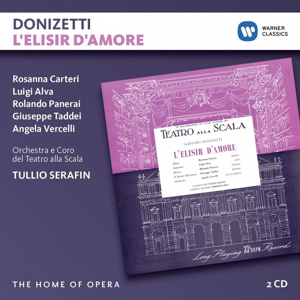 Rosanna Carteri,Luigi Alva,Rolando Panerai,Tullio Serafin - Donizetti: L'Elisir D'Amore (2CD)