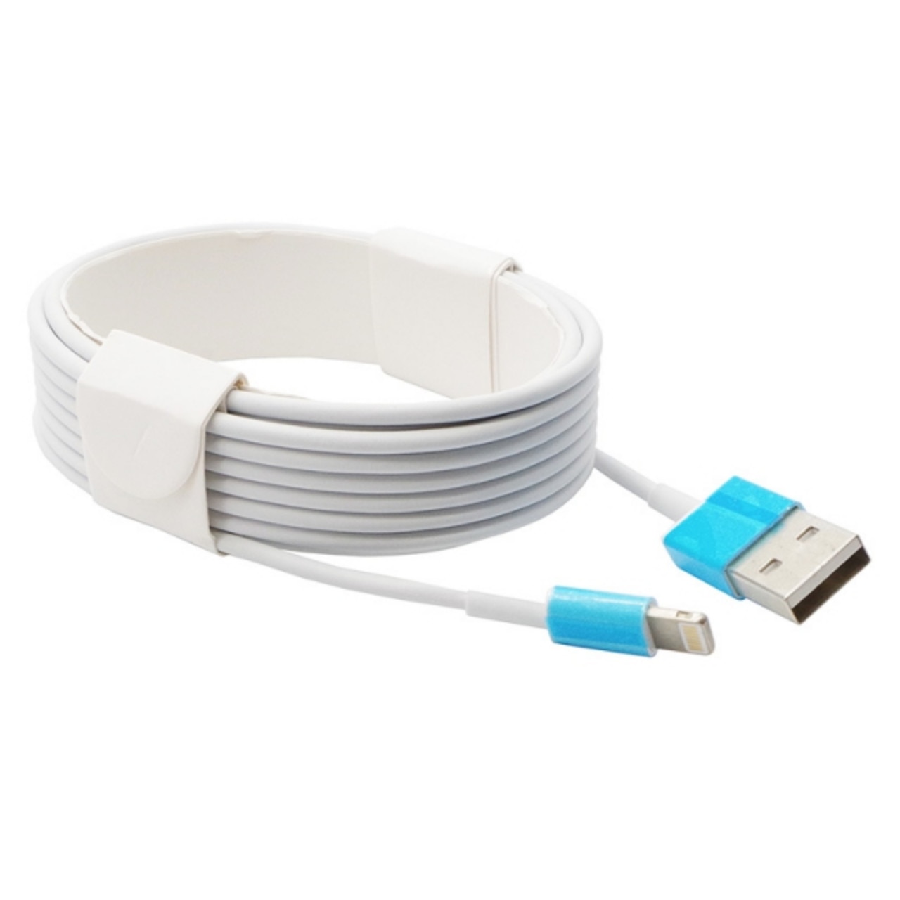 Cablu de incarcare si date, 3m, Lightning to USB, Alb