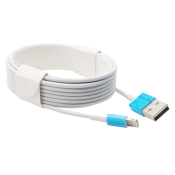 Cablu de incarcare si date, 3m, Lightning to USB, Alb Cablu de incarcare si date, 3m, Lightning to USB, Alb