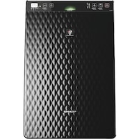Purificator de aer Sharp UA-HG30E-B, ionizare Plasmacluster, functie de umidificare, 3 filtre, 4 moduri de functionare, senzor de praf, Negru
