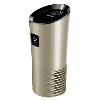 Purificator de aer auto Sharp UJ-GC20E-N, ionizare Plasmacluster, 3 filtre, senzor de praf, Auriu Purificator de aer auto Sharp UJ-GC20E-N, ionizare Plasmacluster, 3 filtre, senzor de praf, Auriu