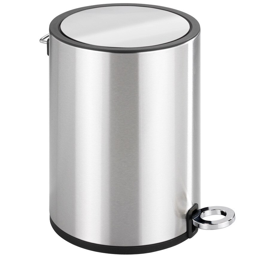 Cos de gunoi din otel inoxidabil Wenko, 3 l, Argintiu