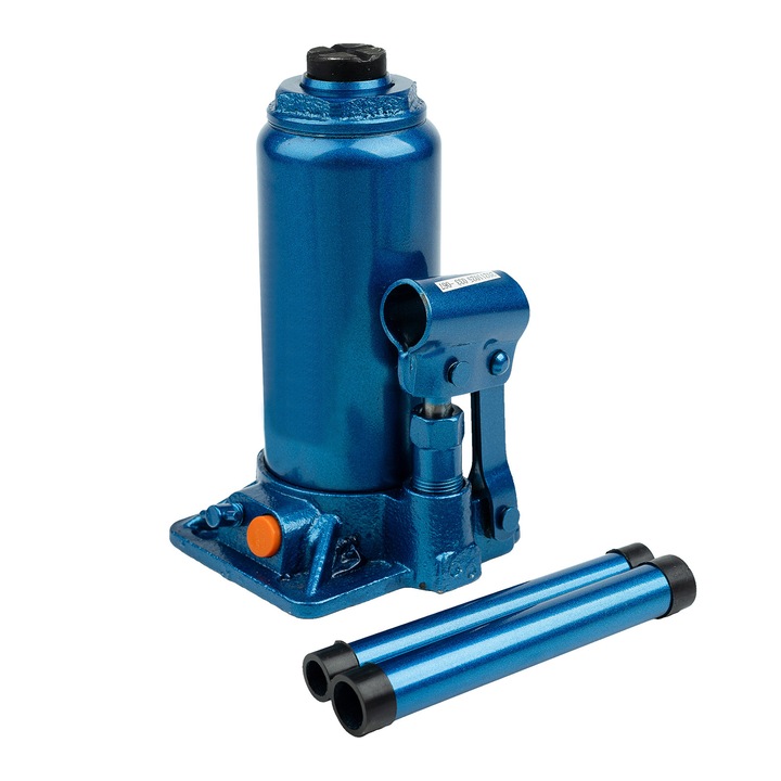 Cric hidraulic tip butelie, 5 t, H 197-382 mm, STELS