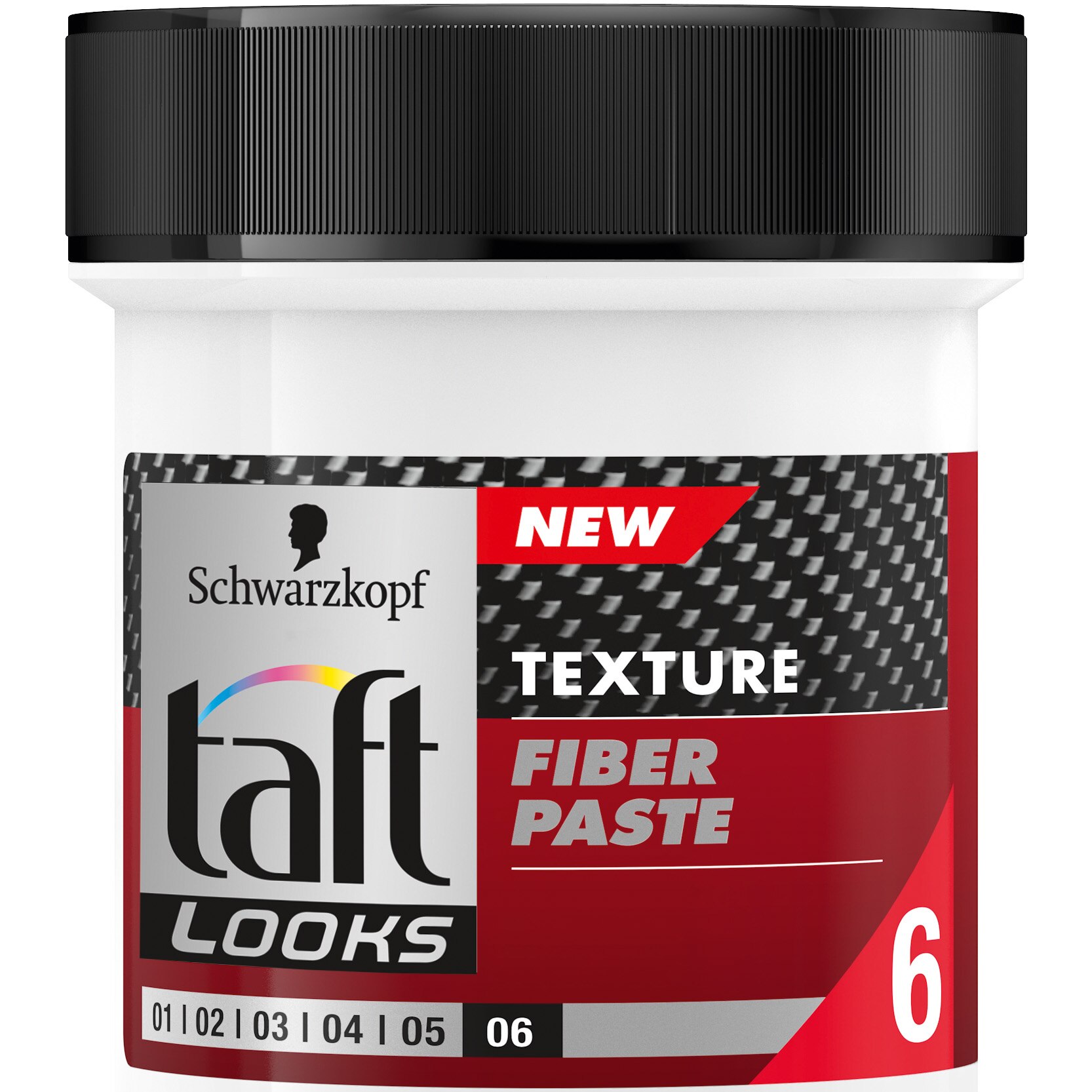 Pasta modelatoare Taft Looks Carbon Force, 130 ml