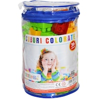 cuburi de construit din plastic colorate 36 piese - nebunici imagen 46_0_
0