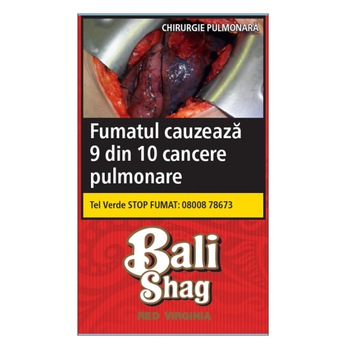 Tutun de rulat Bali Red 40g + Foite Tutun de rulat Bali Red 40g + Foite