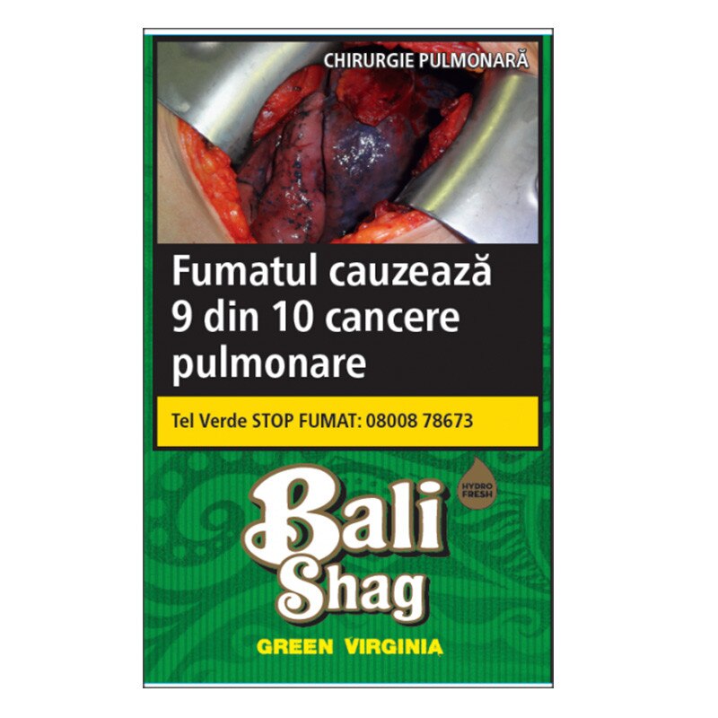 Tutun de rulat Bali Green 40g + Foite