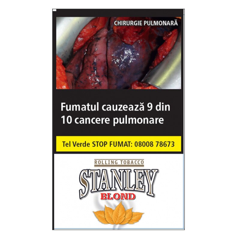 Tutun de rulat Stanley Blond 35g + Foite