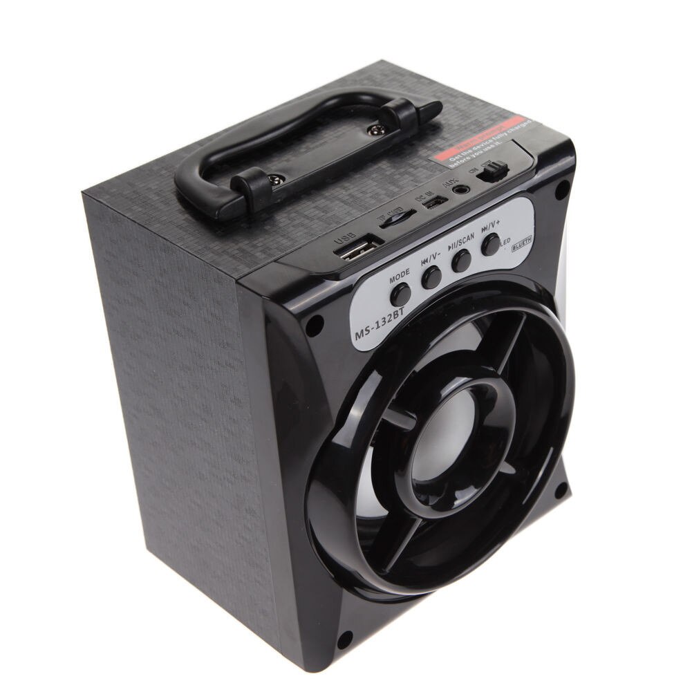 Boxa portabila cu USB / TF / Bluetooth / Baterie / FM - eMAG.ro