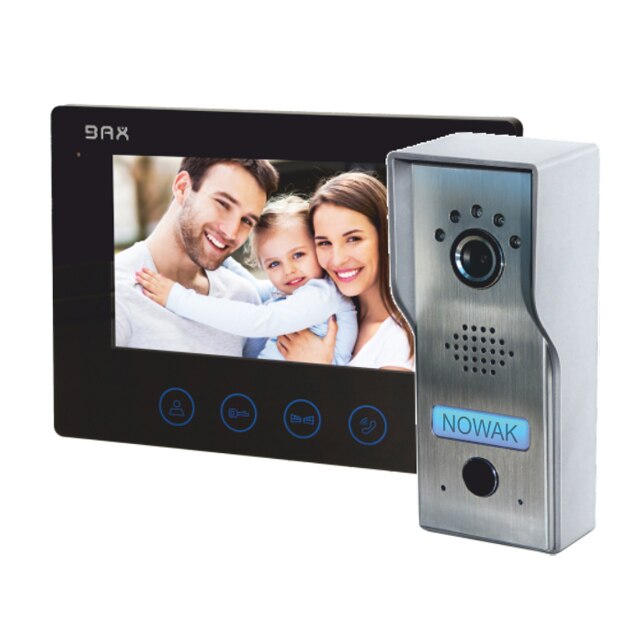 Videointerfon ultra slim PLUTON BAX VDP-51, diagonala ecran 7