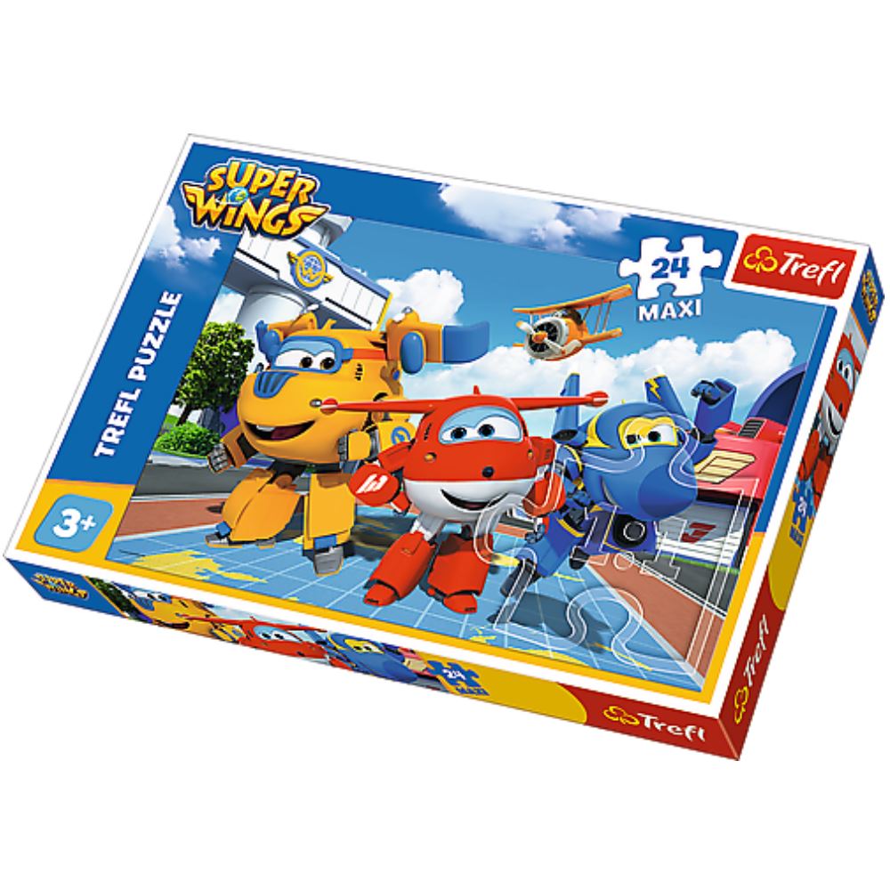 Puzzle Trefl Maxi, Avioane fericite, 24 piese