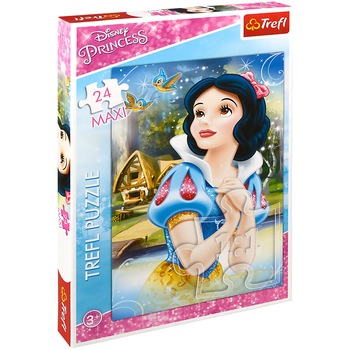 Puzzle Trefl Maxi, Visuri de Printesa, 24 piese Puzzle Trefl Maxi, Visuri de Printesa, 24 piese