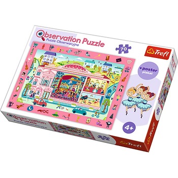 Puzzle Trefl, Vizita la Opera, 70 piese Puzzle Trefl, Vizita la Opera, 70 piese