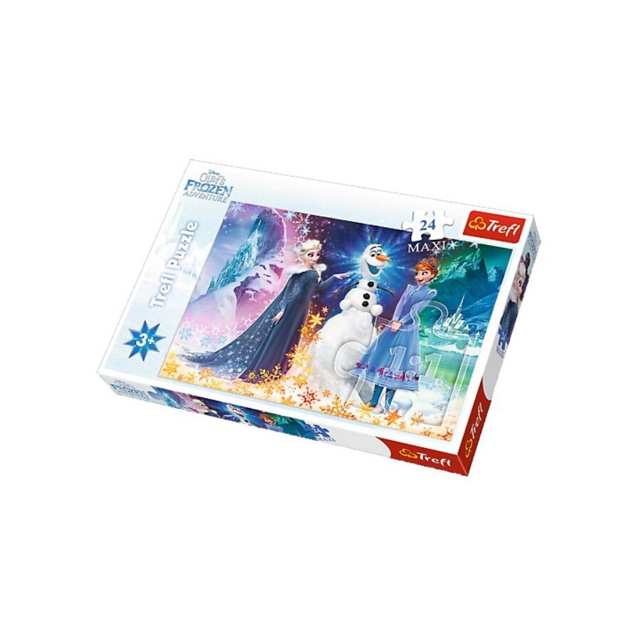 Puzzle Trefl Maxi, In lumina reflectoarelor, 24 piese