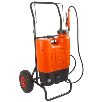 Pompa tip rucsac ELECTRO 15 litri, Li-ION cu carucior Pompa tip rucsac ELECTRO 15 litri, Li-ION cu carucior