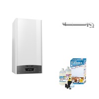 pachet inlocuire centrala veche cu centrala in condensare ariston clas one 30 kw tiraj fortat cu kit de evacuare si solutii doctor cleanex colete asigurate prin curier imagen 21_0_
0