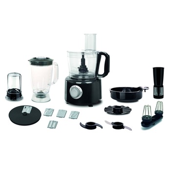 Robot de bucatarie Pyramis BI0200, putere 800W, 2 + 1 trepte de viteza, bol 1.2L, blender 1.8L, storcator citrice 650ml Robot de bucatarie Pyramis BI0200, putere 800W, 2 + 1 trepte de viteza, bol 1.2L, blender 1.8L, storcator citrice 650ml