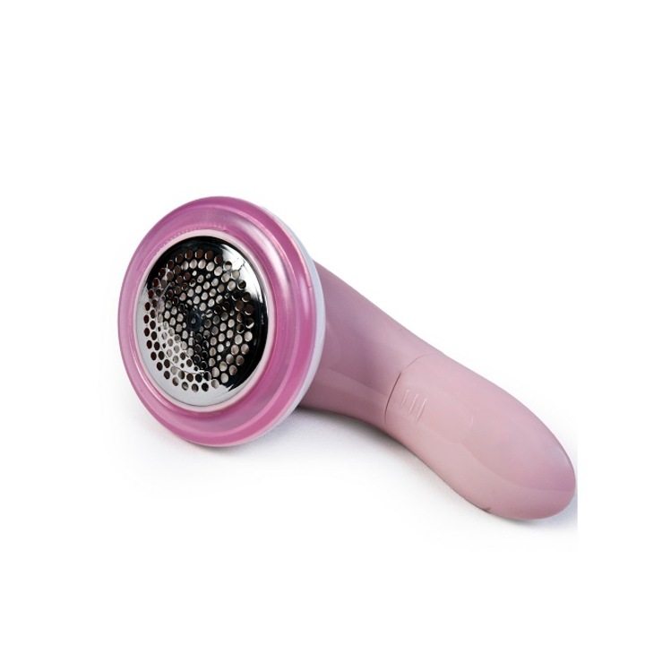 Perie electrica pentru curatarea scamelor, SOGO, 3W, 6500 RPM, alb roz