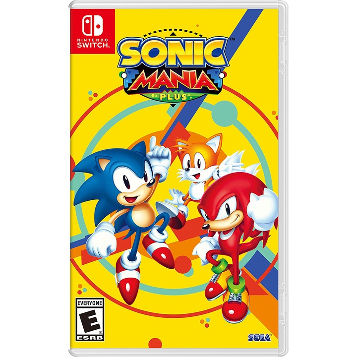 Joc Sonic Mania Plus pentru Nintendo Switch