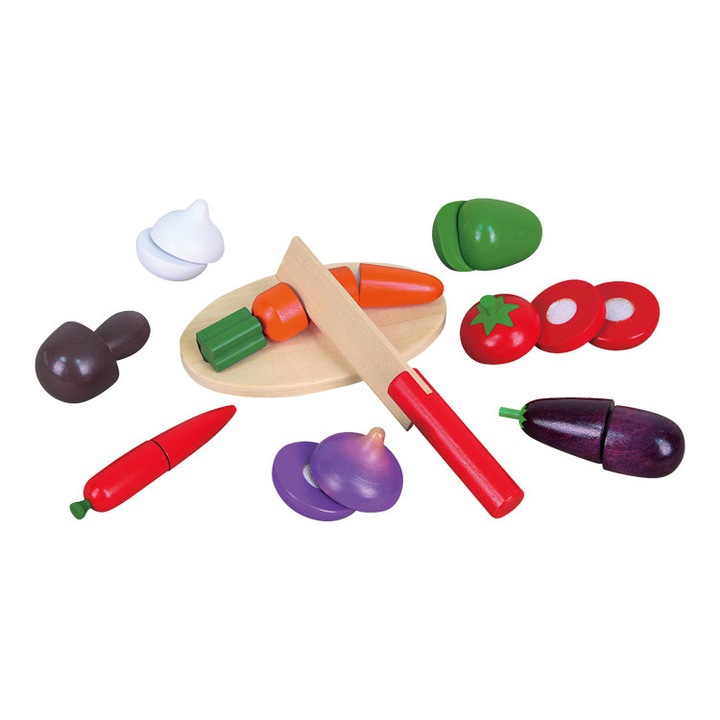 Viga fa zöldségszeletelő szett