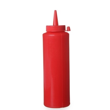 Set 3 x dispensere rosii, 0,7 lt, 70x(H)240 mm, polietilena, Hendi Set 3 x dispensere rosii, 0,7 lt, 70x(H)240 mm, polietilena, Hendi